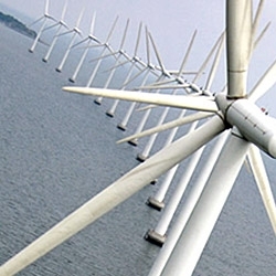 Германия строит первый ветропарк на Балтике