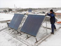 В Омской области обсуждают массовое использование солнечных коллекторов