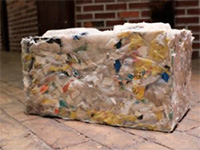 ByFusion превращает пластиковый мусор из океана в экологически чистые строительные блоки