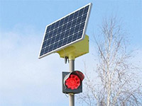 В Нягани появились светофоры на солнечных батареях