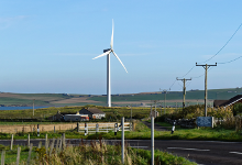 Ветроэнергетика обеспечила 124% потребностей жителей Шотландии в электричестве
