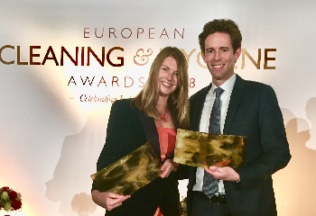 Компания Essity получила две награды European Cleaning and Hygiene за экологичное решение Tork EasyCube