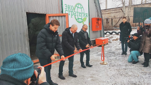 Экопроизводство по переработке пенопласта запустили в Хабаровском крае